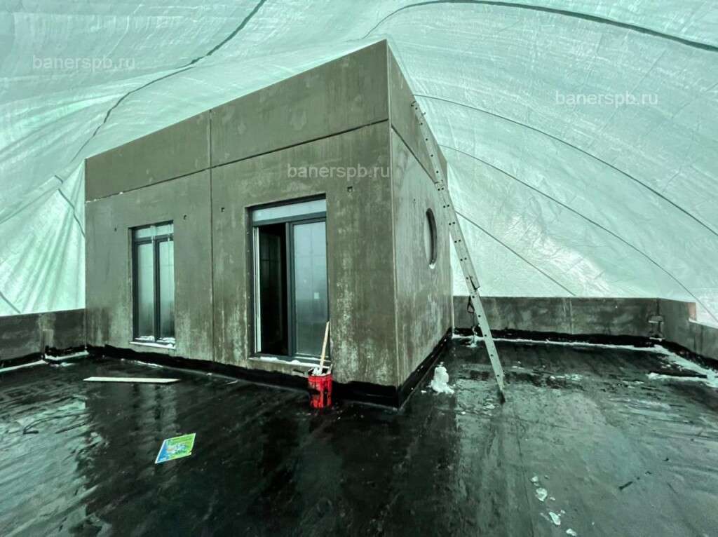 тент для крыши 120г