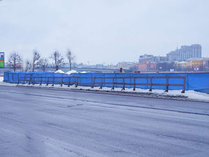 Временный забор 2х35м