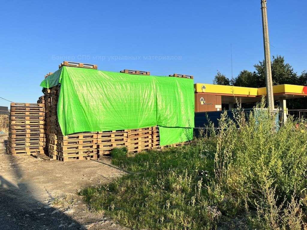Тент 90гр укрывной баннер 6х8м