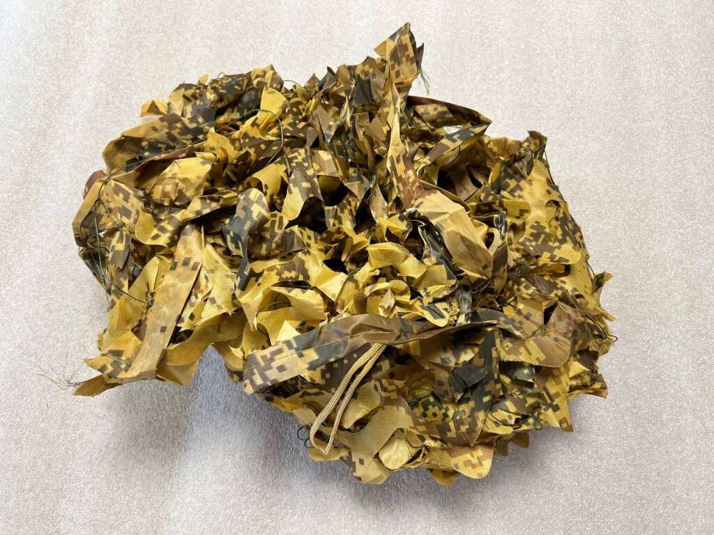 Сетка камуфляж осенняя