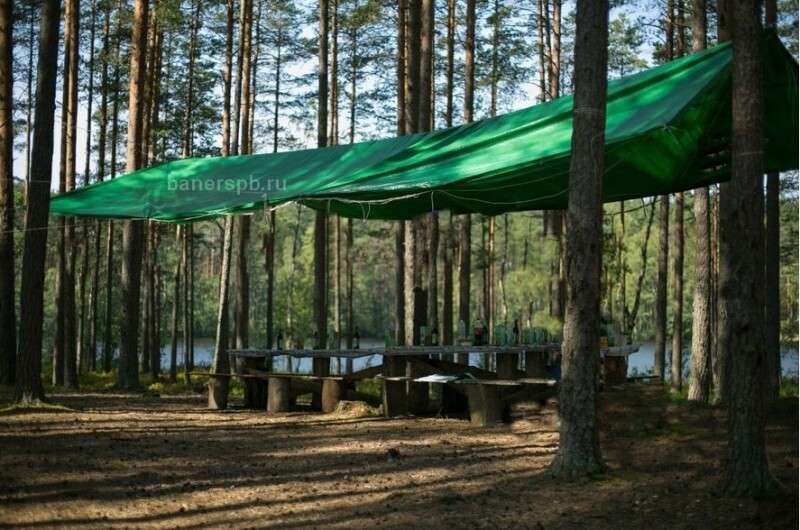 Туристический тент, 4x8