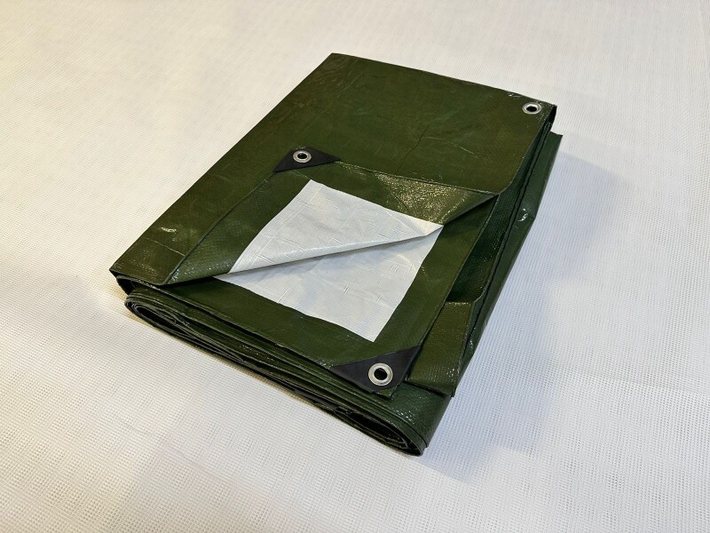 Тент 120гр хаки, 3x4м