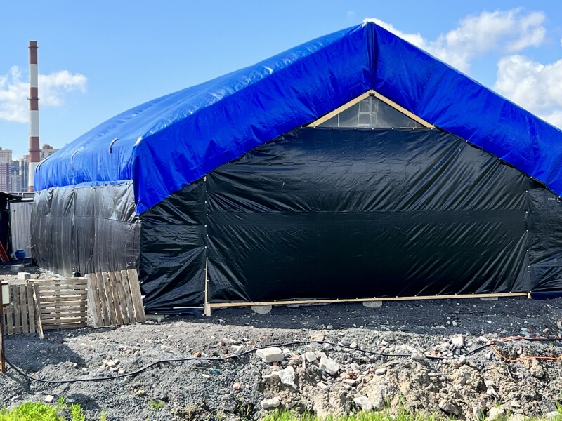 Тент защитный укрывной, 10x15м